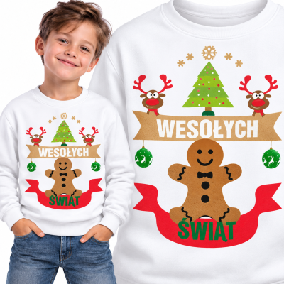 BLUZA ŚWIĄTECZNA PIERNIK